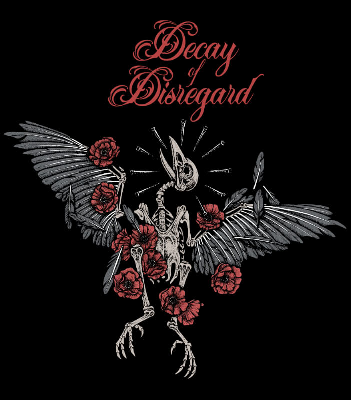 Decay Of Disregard - Label Design