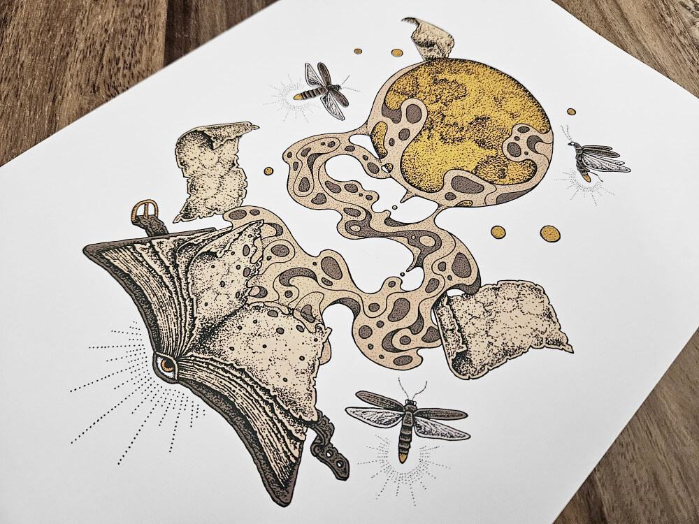 Midnight Mantra - Digital Print