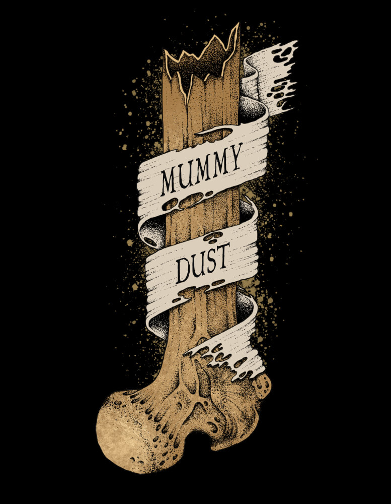 Mummy Dust - Label Design