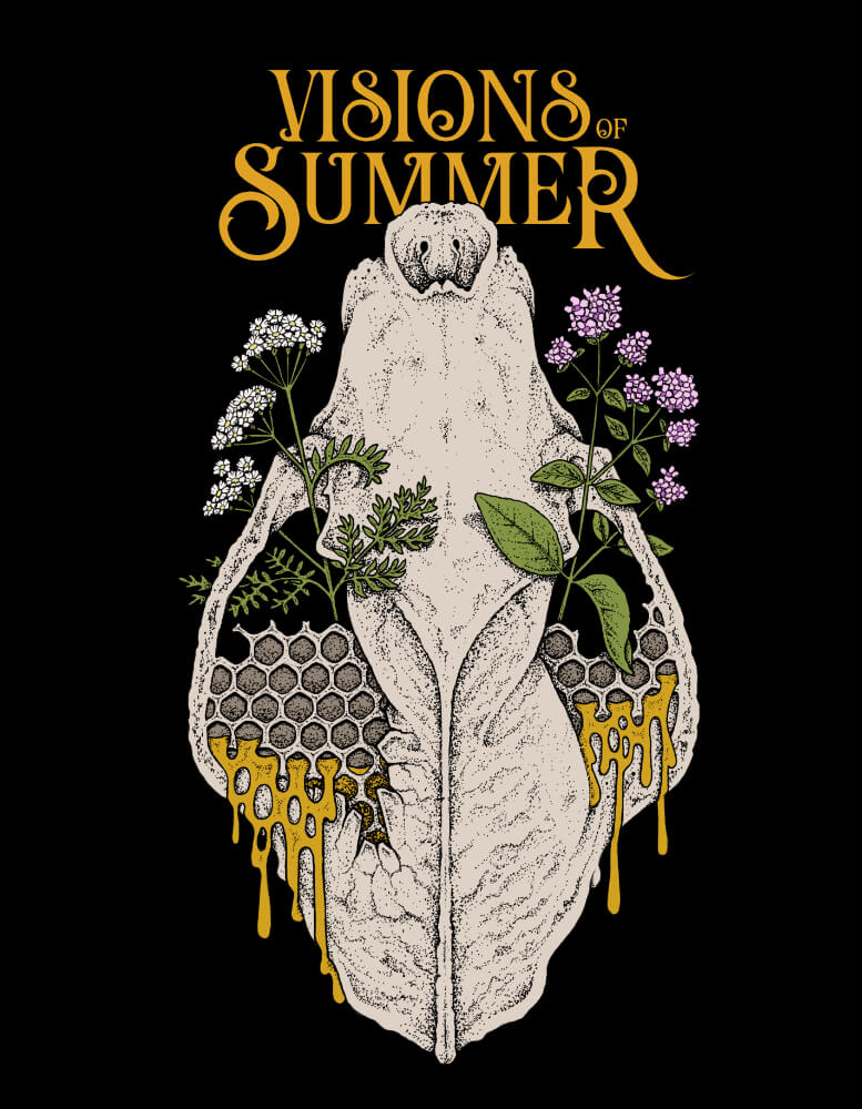 Visions Of Summer - Label Design